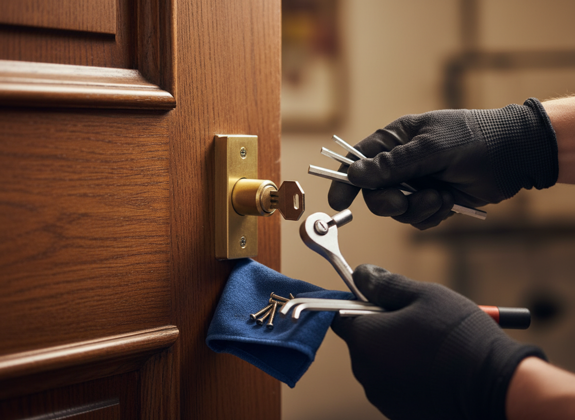 Remplacement de serrure et de cylindre par Maison Verrou